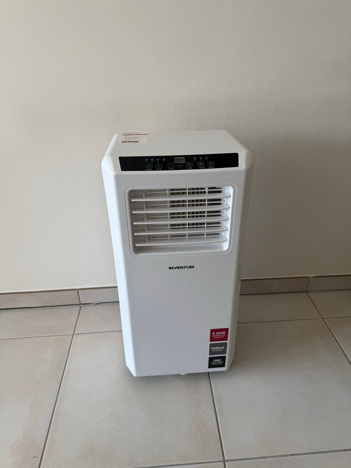 Inventum AC901 Airco, Ophalen, Zo goed als nieuw, Koelen en Ontvochtigen, Afstandsbediening