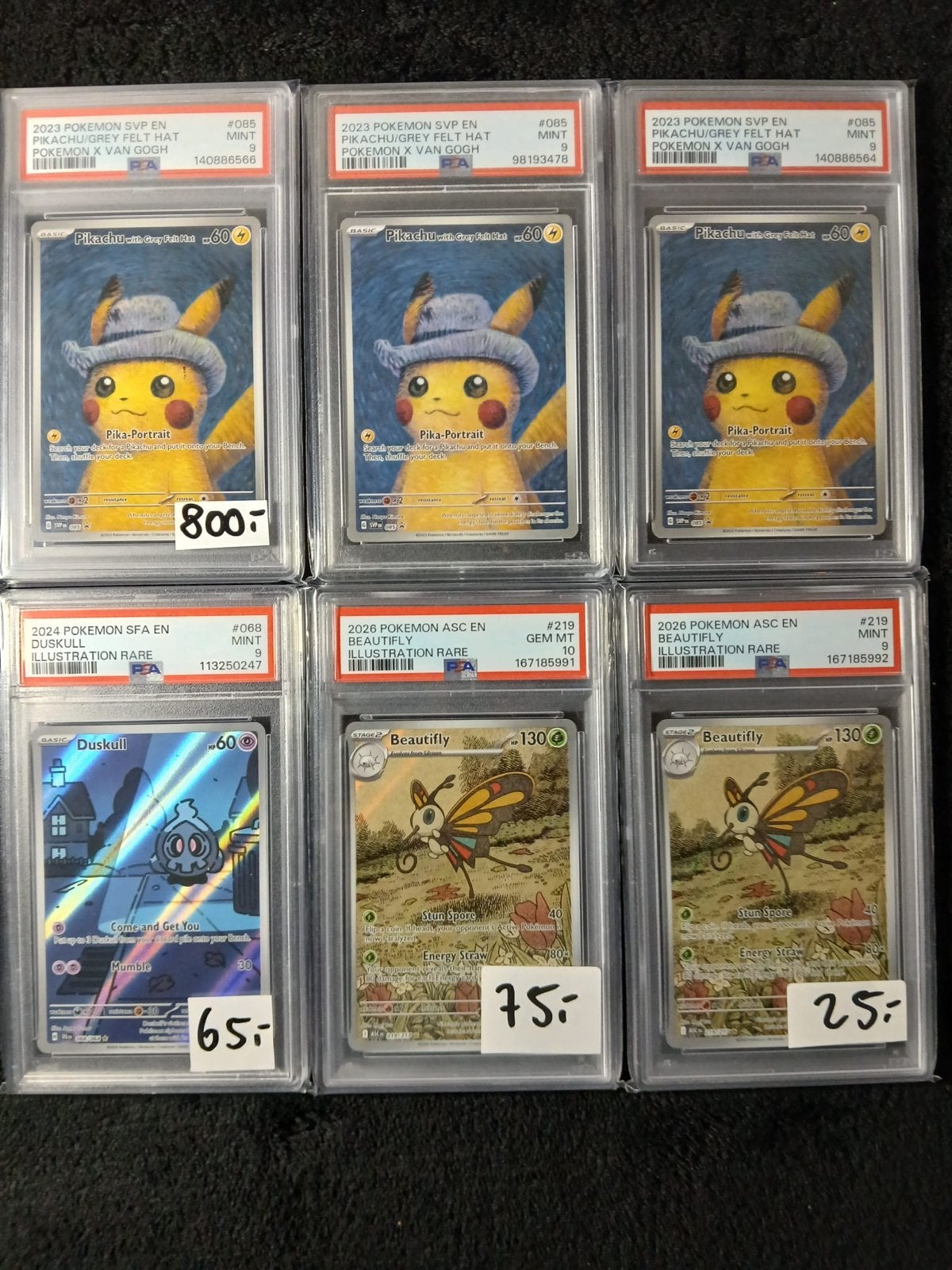 Pokémon kaarten slabs, Ophalen of Verzenden, Zo goed als nieuw, Losse kaart