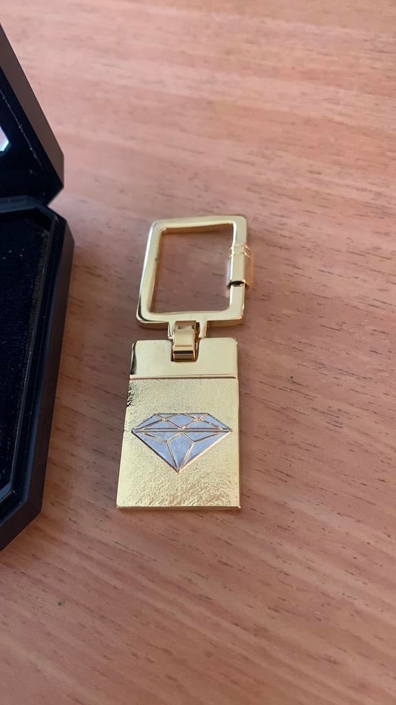 Sleutelhanger Diamant Center Amsterdam., Ophalen, Zo goed als nieuw