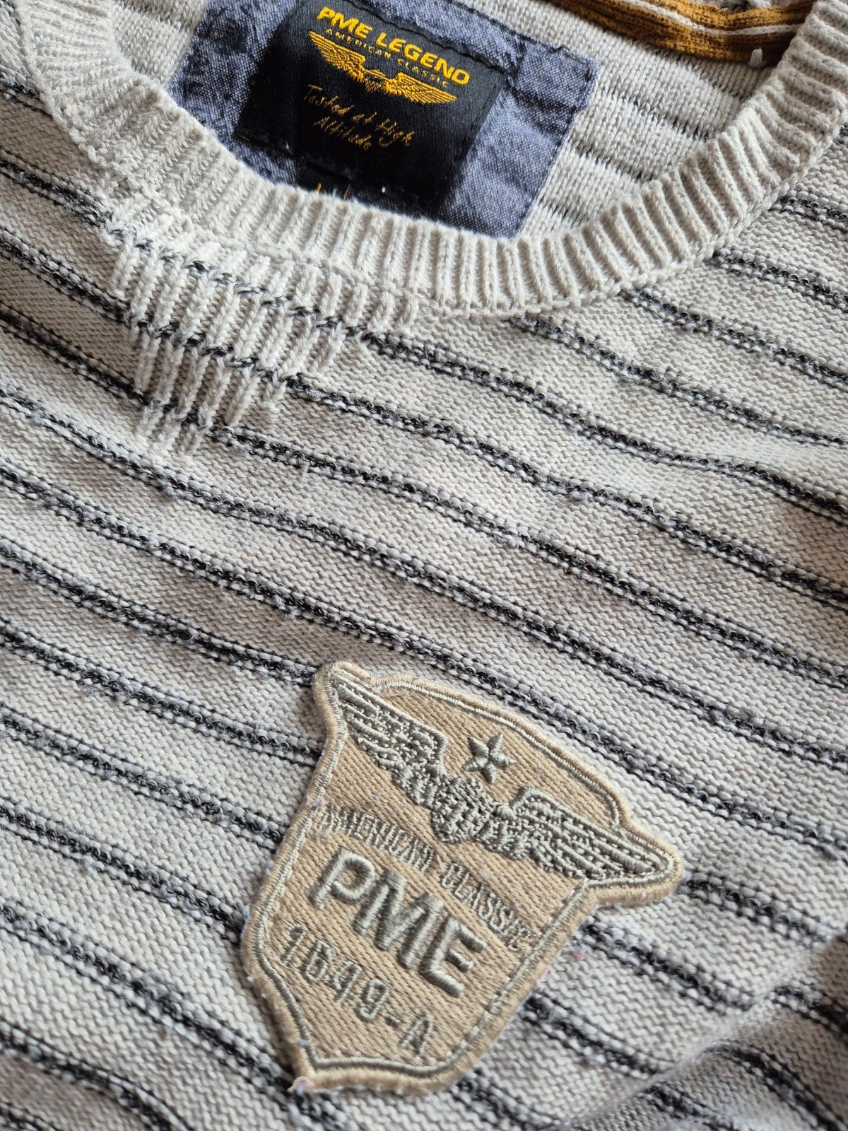 Pme Legend Pall Mall trui gebreide Knitwear maat L, Maat 52/54 (L), ., Zo goed als nieuw, PME Legend