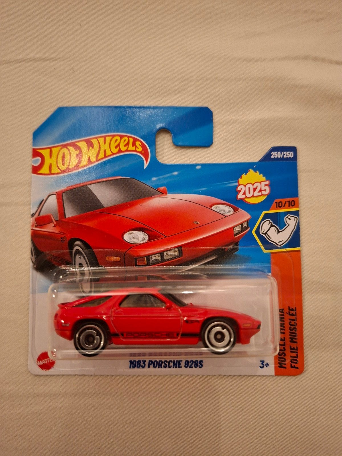 Hot Wheels 1983 Porsche 928S - Rood, Ophalen of Verzenden, Nieuw, Auto