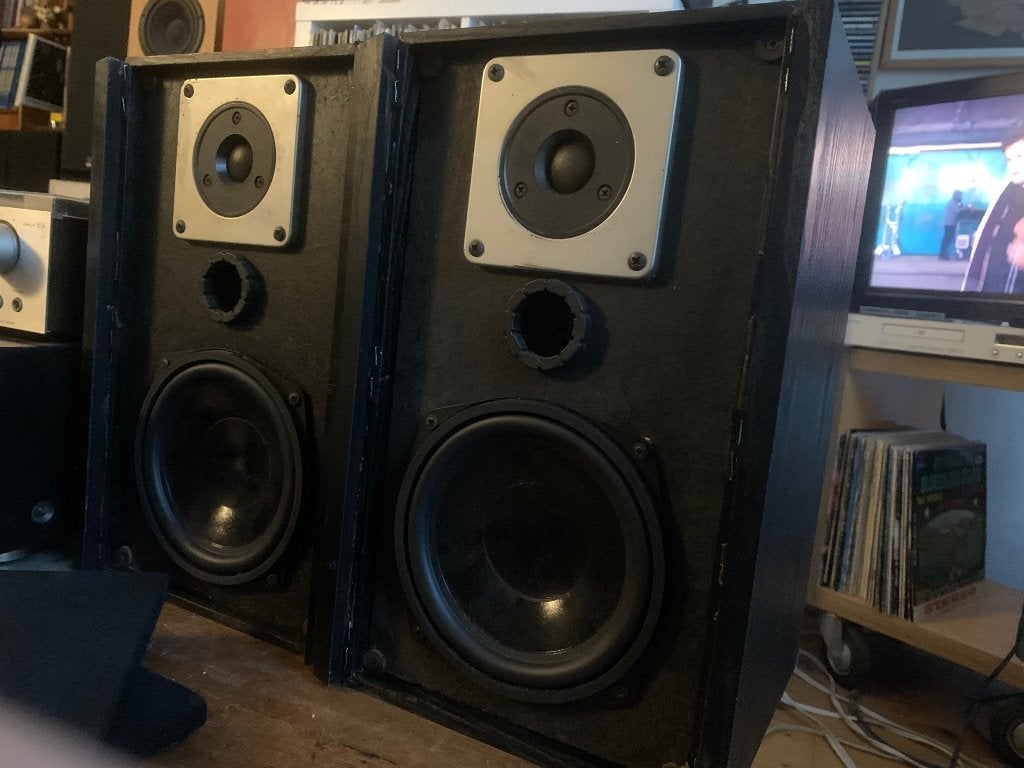 Magnat PRO 1, met Visaton woofers, spelen uitstekend
