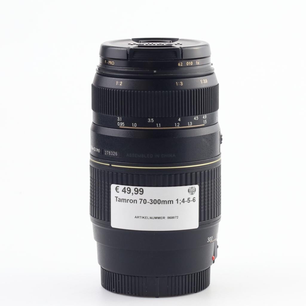 Tamron 70-300mm 1;4-5-6, Tamron, Zo goed als nieuw, Support@tamron.com, 1-18, Takashima 1-chome
Uozu-shi, Toyama 937-8587
Japan
