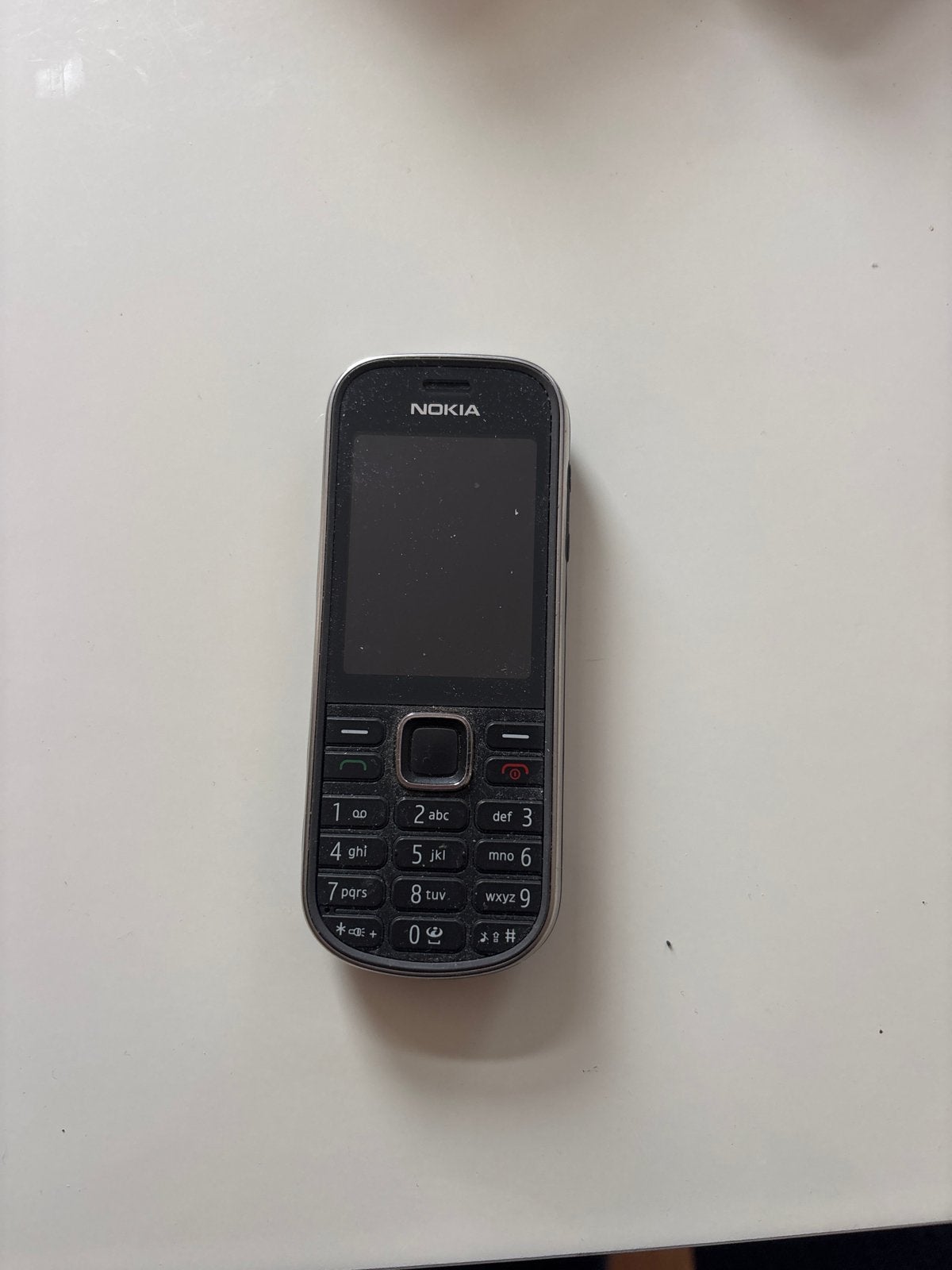 Nokia 3720 classic, Ophalen, Gebruikt, Zwart, Minder dan 3 megapixel