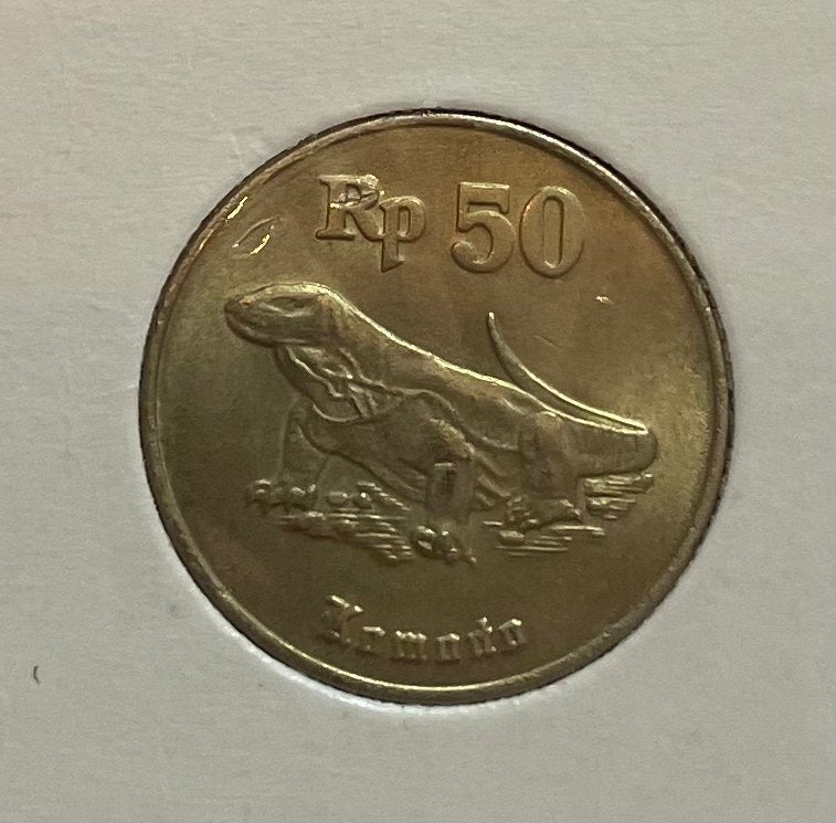 50 rupiah Indonesië 1996, Ophalen of Verzenden, Zuidoost-Azië
