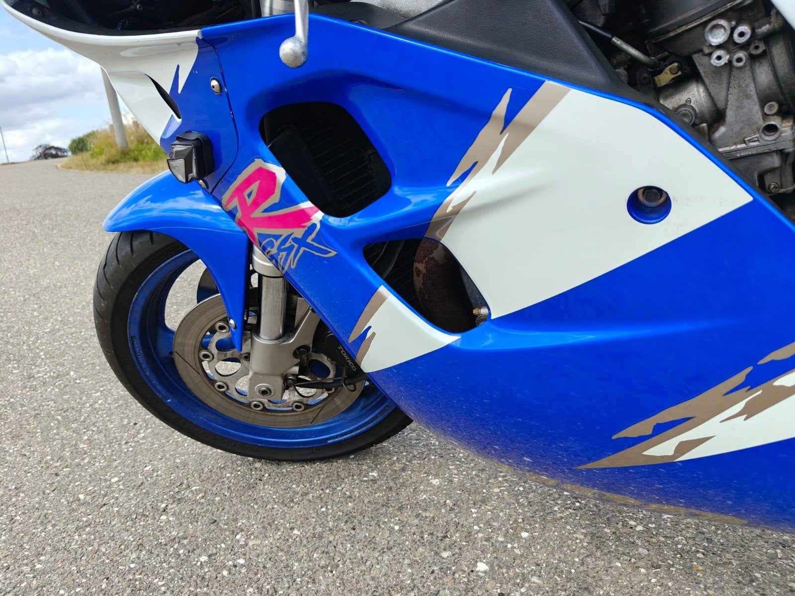 Suzuki GSX-R 1100 Sportmotor - Blauw/Wit, Particulier, 4 cilinders, 1100 cc