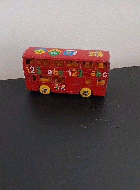 Matchbox Leyland Titan Dubbeldekker Bus 1981, Ophalen of Verzenden, Gebruikt