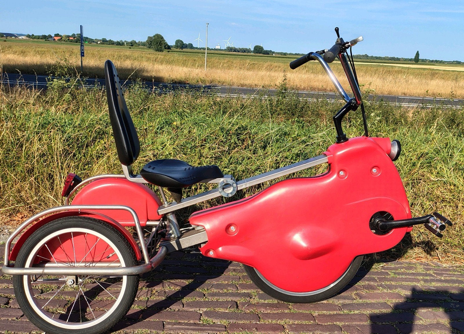 Retec driewieler ligfiets met 3 versnellingen, Ophalen, Gebruikt, Verstelbare zitting, Onbekend