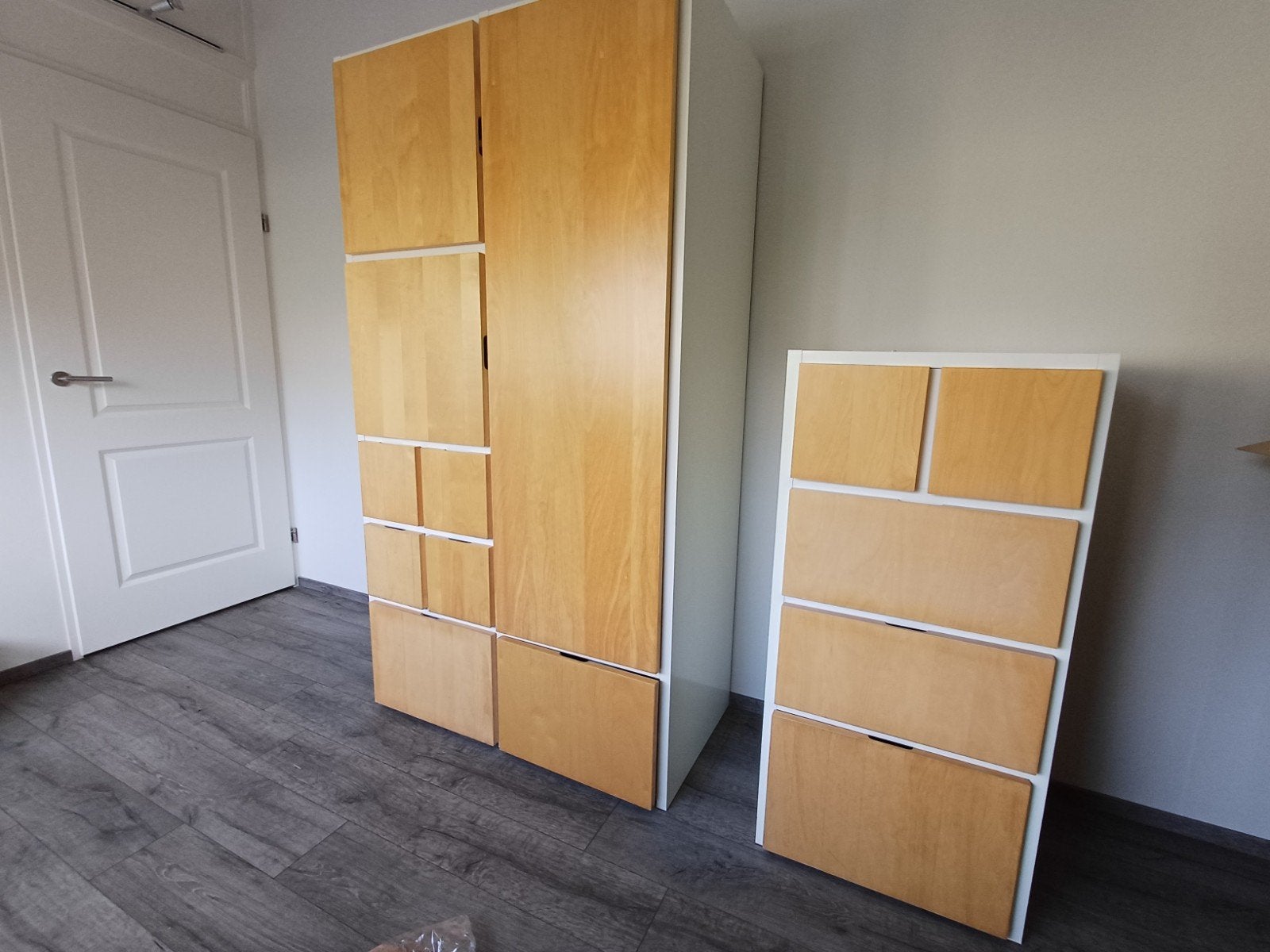 IKEA Rakke kledingkast en ladekast set, Huis en Inrichting, Kasten | Kledingkasten, Gebruikt, 200 cm of meer, 100 tot 150 cm, 50 tot 75 cm
