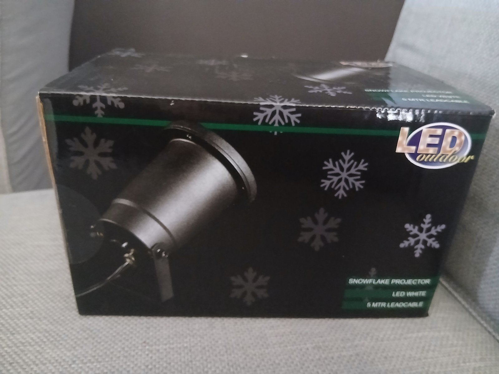 Kerst led projector sneeuwvlokken, Ophalen, Netvoeding, Minder dan 50 watt, Led