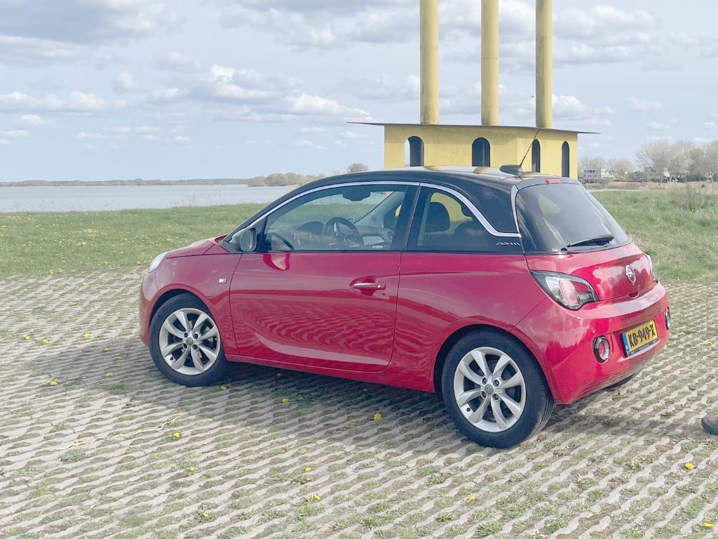 Opel ADAM 1.0 Turbo 2016, Voorwielaandrijving, 40 €/maand, Zwart, 1041 kg