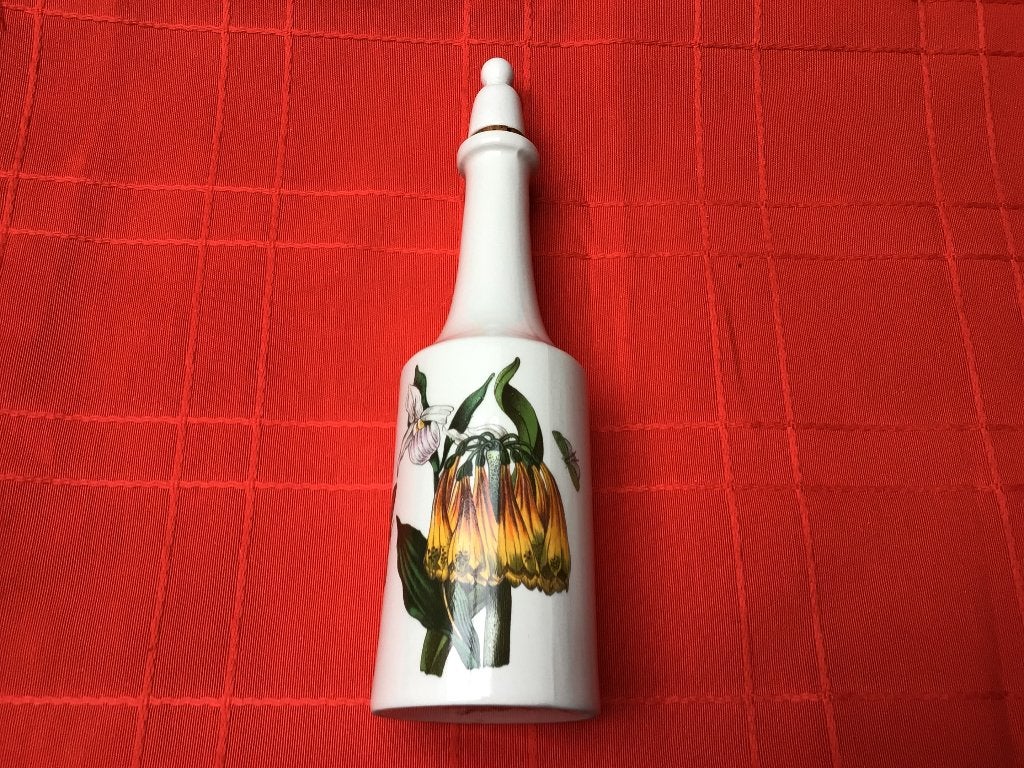 Portmeirion Botanic Garden Olieflesje, Overige typen, Ophalen of Verzenden, Zo goed als nieuw, Klassiek