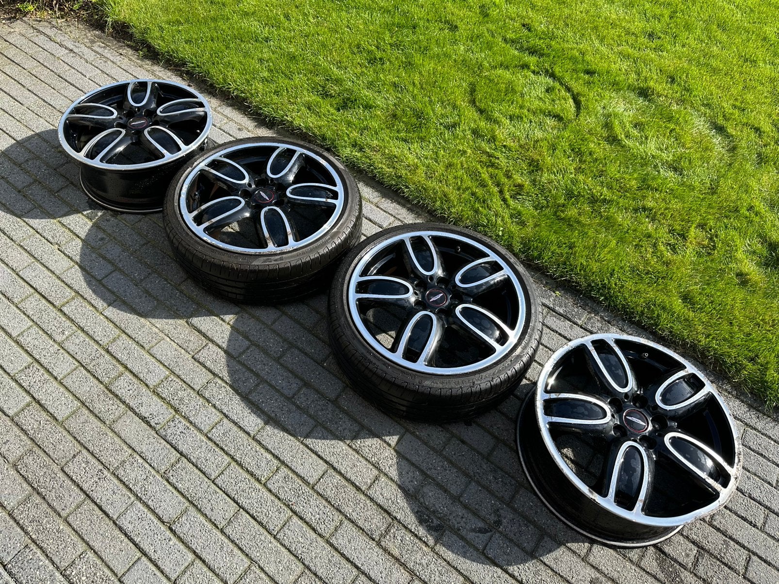 Mini cooper velgen JCW CUP SPOKE 2-TONE 18'' style 509, Ophalen, 18 inch, Velg(en), 205 mm