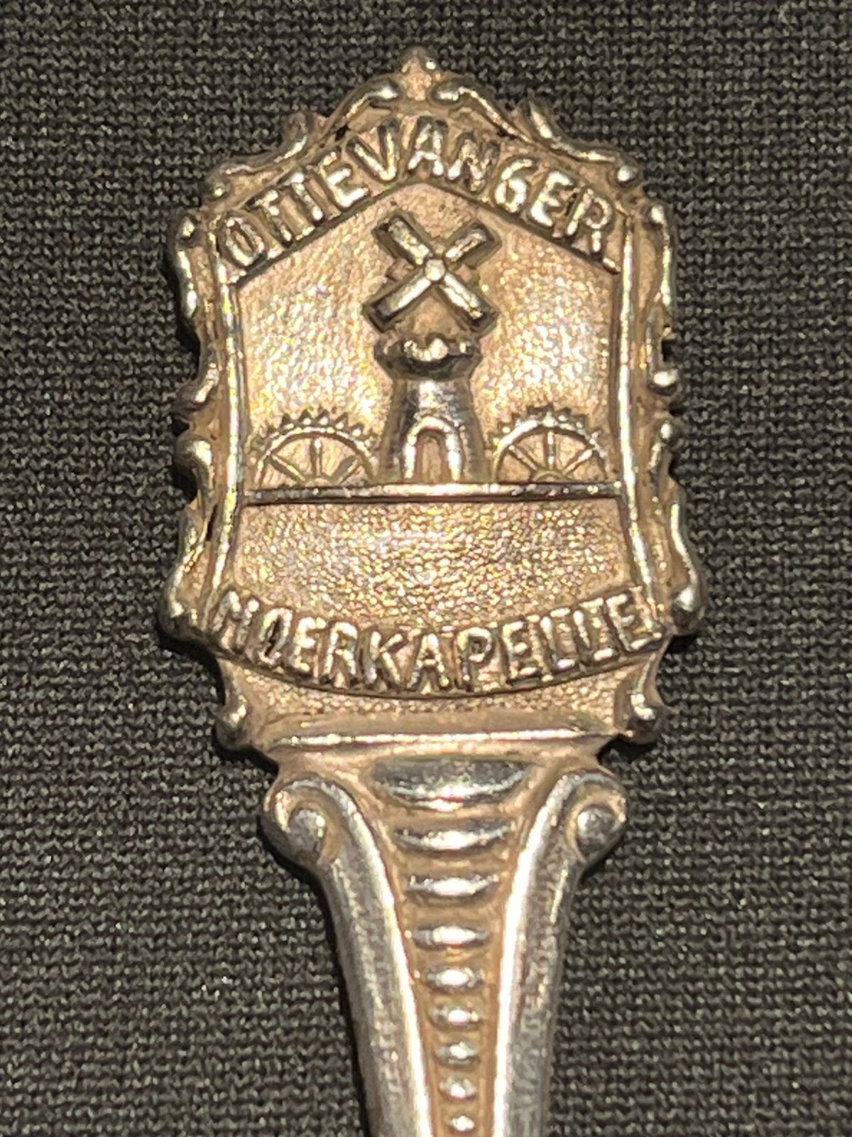 Vintage lepeltje Moerkapelle., Ophalen of Verzenden