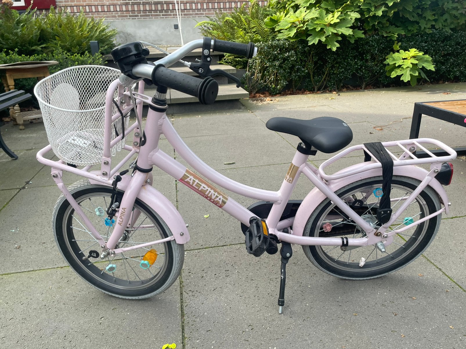 Meisjesfiets 16 inch, Ophalen, Gebruikt, 16 inch