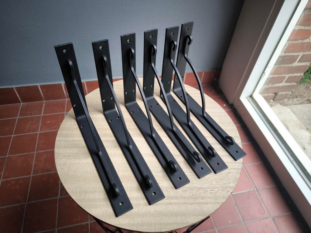 IKEA EKBY HÄLL plankdragers (6 stuks), Huis en Inrichting, Woonaccessoires | Wandplanken en Boekenplanken, Ophalen of Verzenden