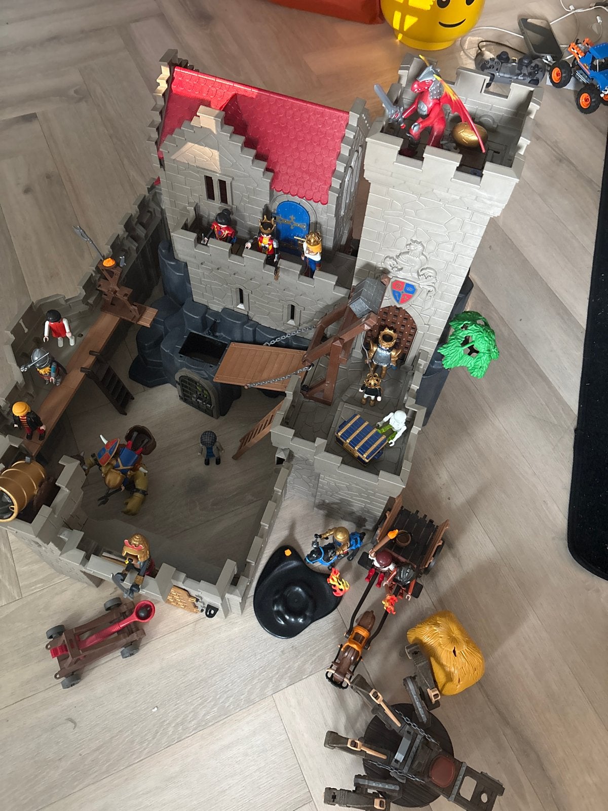 Playmobil Kasteel met ridders en accessoires, Ophalen, Gebruikt, Jongen of Meisje