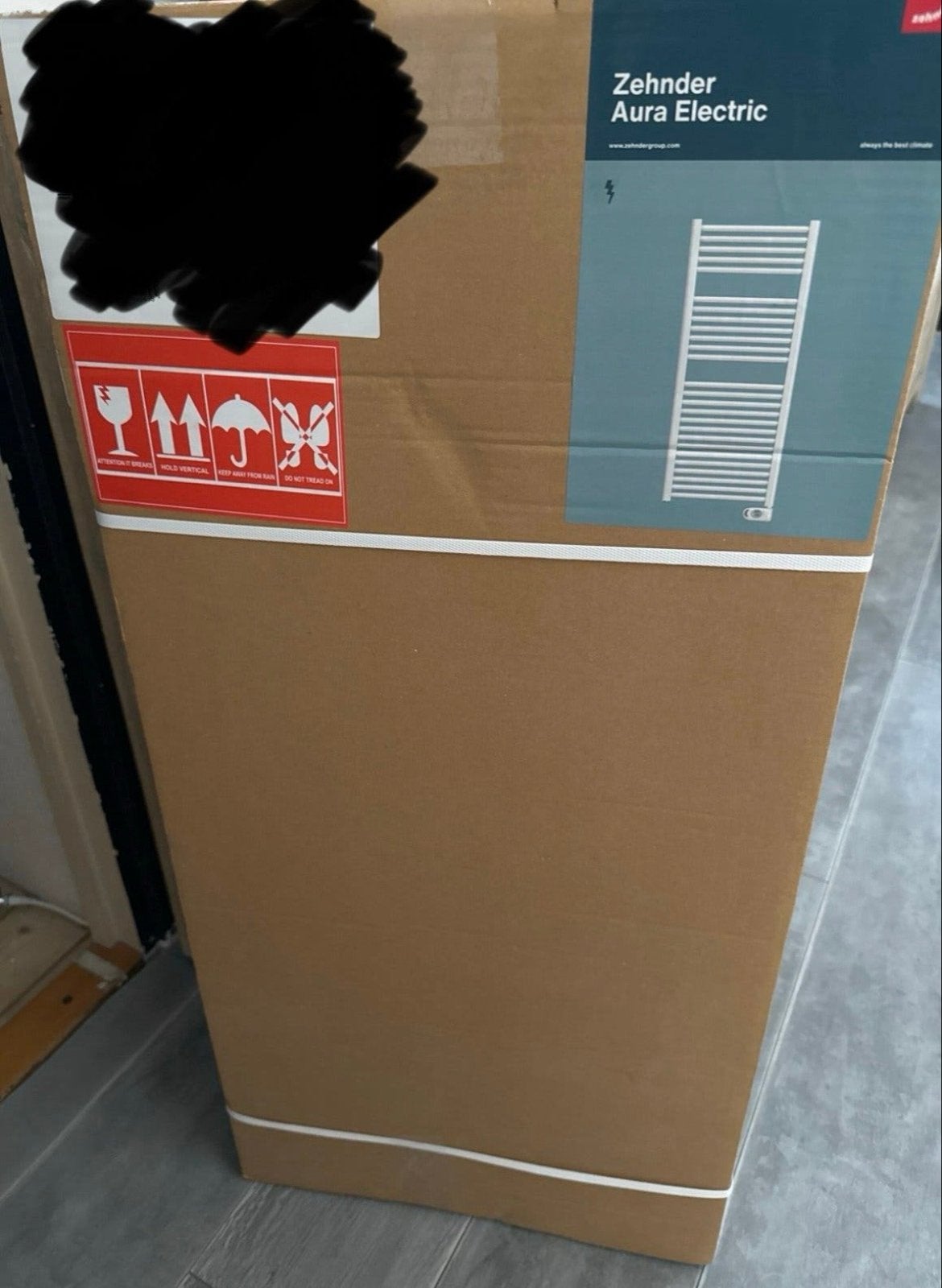 Nieuwe Zehnder Aura Electric radiator, Doe-het-zelf en Verbouw, Verwarming en Radiatoren, Ophalen, Radiator, Nieuw, 200 tot 500 watt