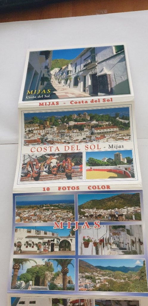 7195 spanje mapje costa del sol, Verzenden, Voor 1920, Spanje
