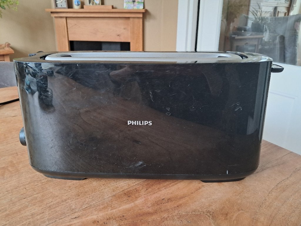 Philips broodrooster, Ophalen of Verzenden, Gebruikt, Uitneembare kruimellade