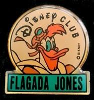 Disney Club Flagada Jones pin, Verzenden, Nieuw, Transport, Speldje of Pin
