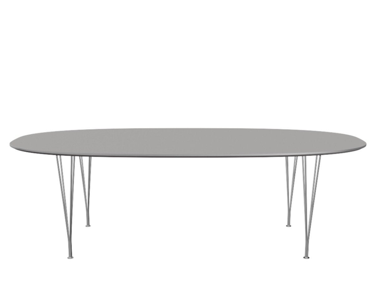Fritz Hansen! Elips vormige design eettafel, Huis en Inrichting, Tafels | Eettafels, Ophalen, Gebruikt, 100 tot 150 cm, Design