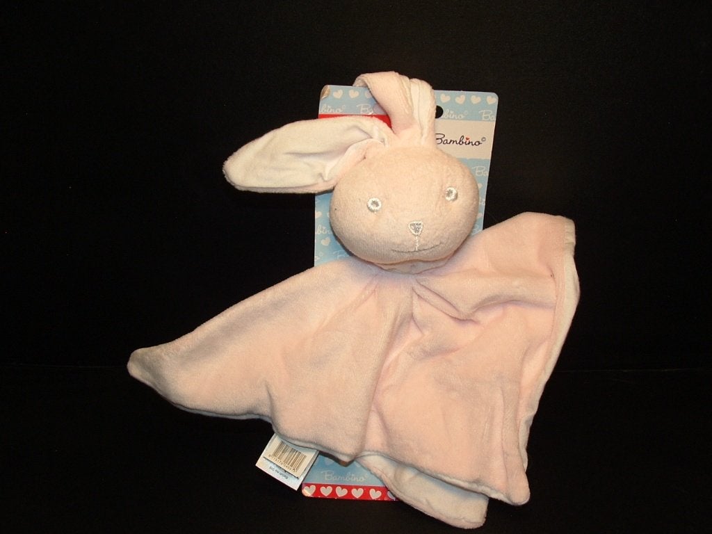 BAMBINO KONIJN KNUFFELDOEK VELOURS LICHT ROZE MET IN, Ophalen of Verzenden, Nieuw, Overige typen