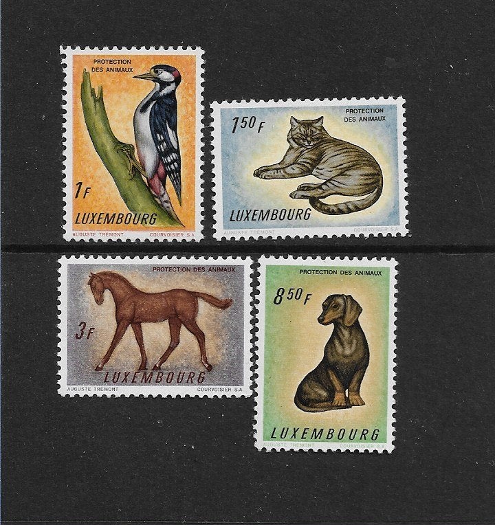 Postzegels  Luxemburg    637/640  PF, Ophalen of Verzenden, Luxemburg, Postfris