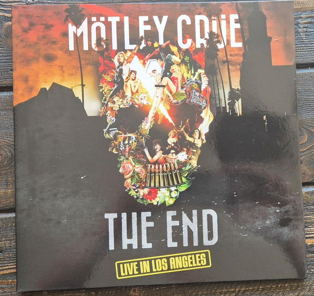 Motley Crue - The End Live, Cd's en Dvd's, Vinyl | Hardrock en Metal, Ophalen, Gebruikt