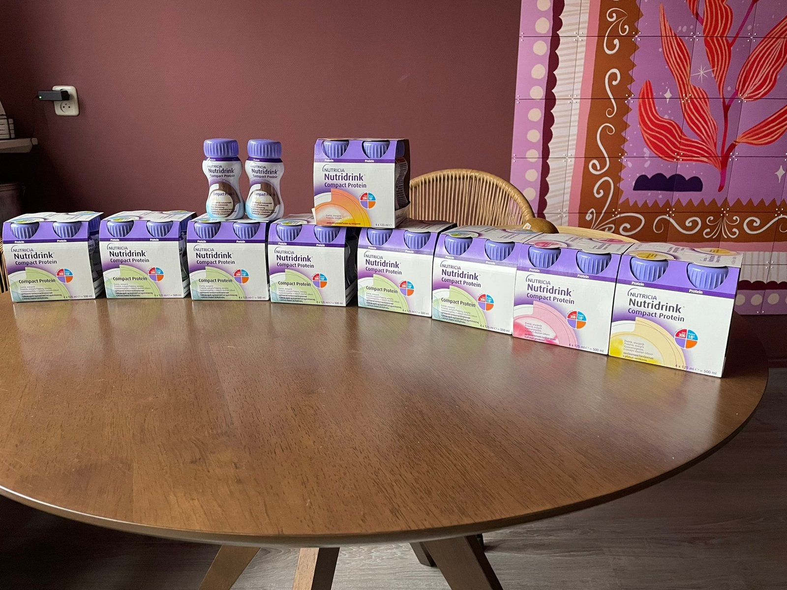 38 flesjes nutri drink met lange houdbaarheidsdatum, Diversen, Levensmiddelen, Ophalen of Verzenden