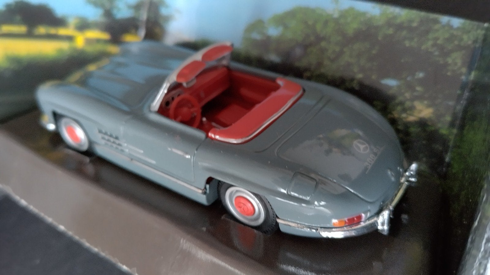 Mercedes Benz 300 SL Roadster grey 1:43 Corgi Pol, Auto, Corgi, ., Nieuw