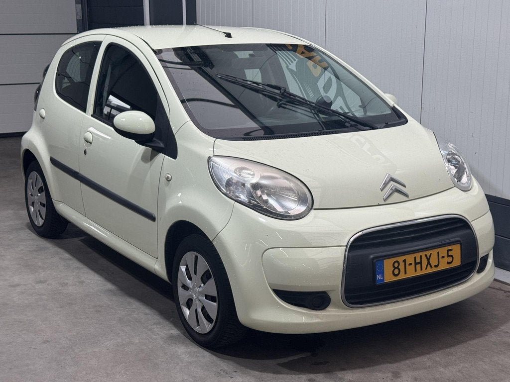 Citroen C1 1.0-12V Ambiance 4 Deurs Airco Zeer Netjes Vol Ja, Voorwielaandrijving, Euro 5, Stof, Gebruikt