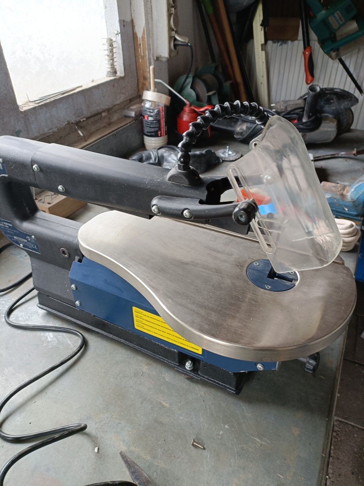 Ferm Figuurzaagmachine - Ideaal voor precisiewerk, Ophalen, Minder dan 30 mm, Gebruikt, Ferm