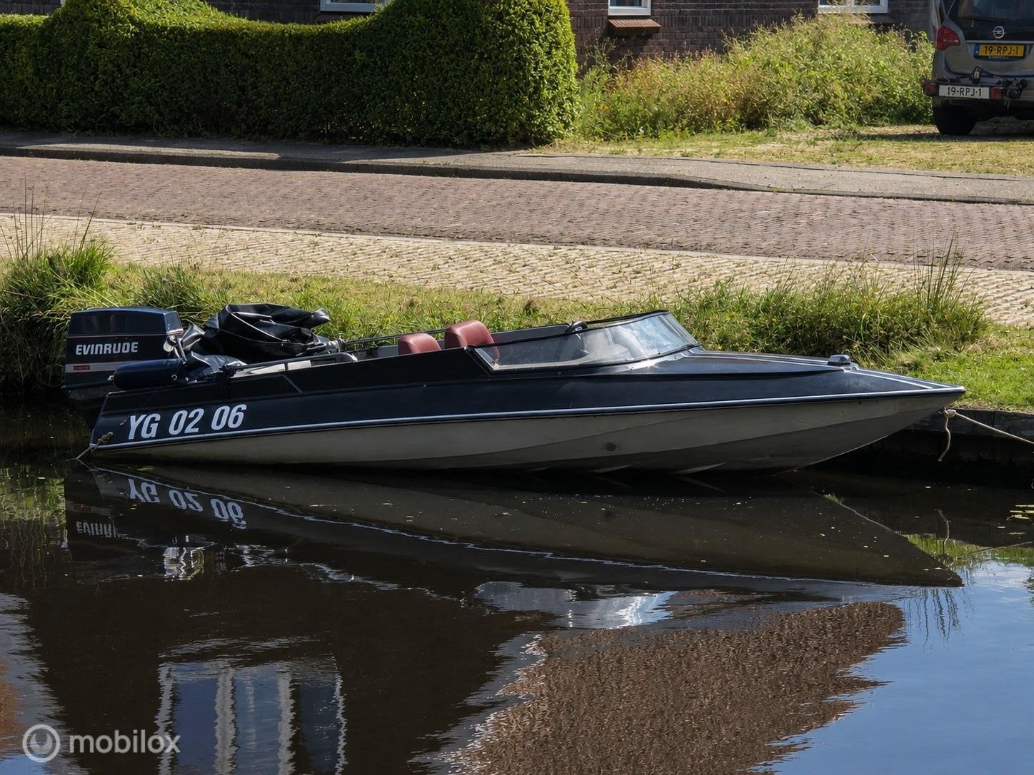 Sims Super V Speedboot | Evinrude 70 PK | Elektrische Trim