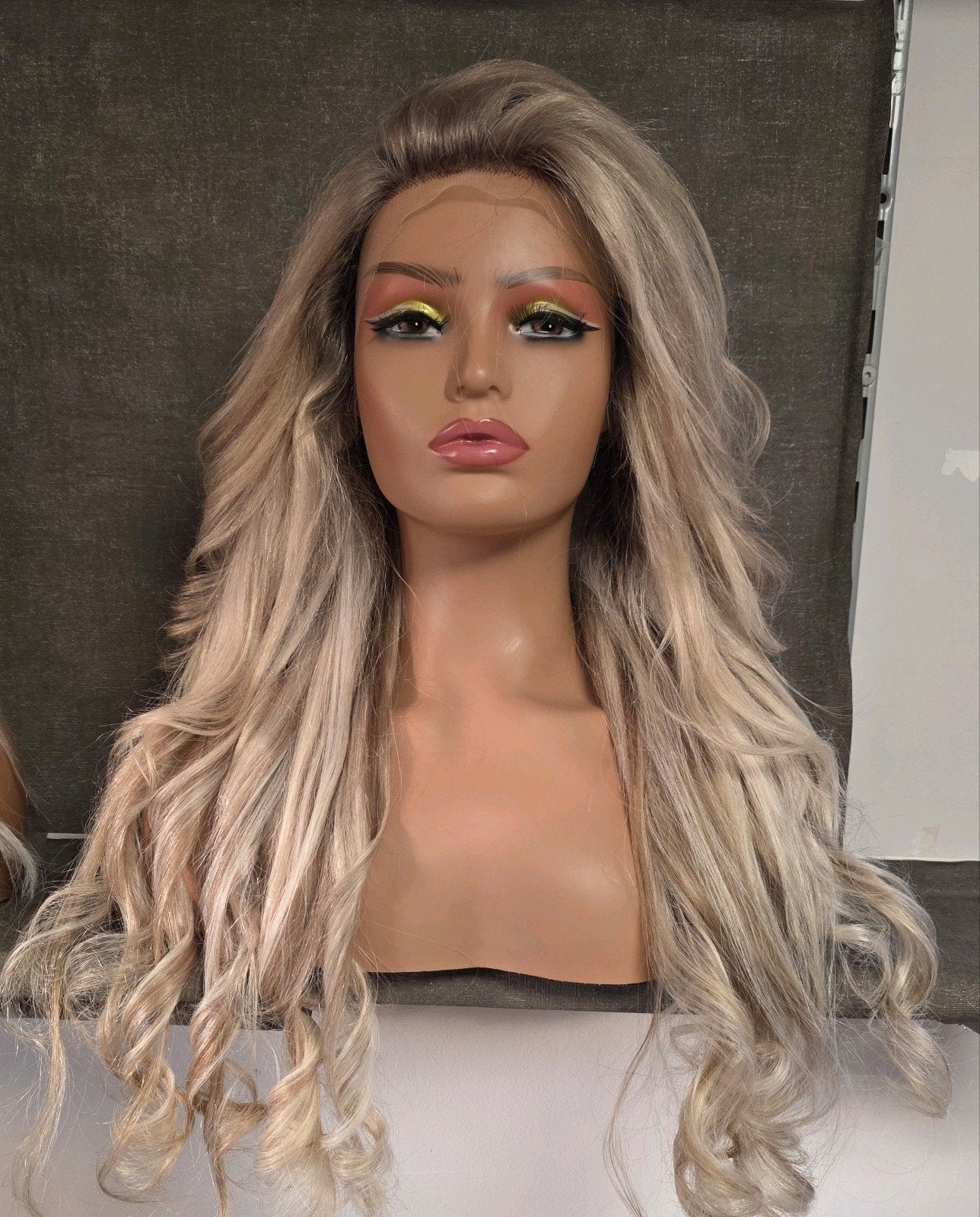 lace wig echt haar, Ophalen of Verzenden, Nieuw, Pruik of Haarverlenging