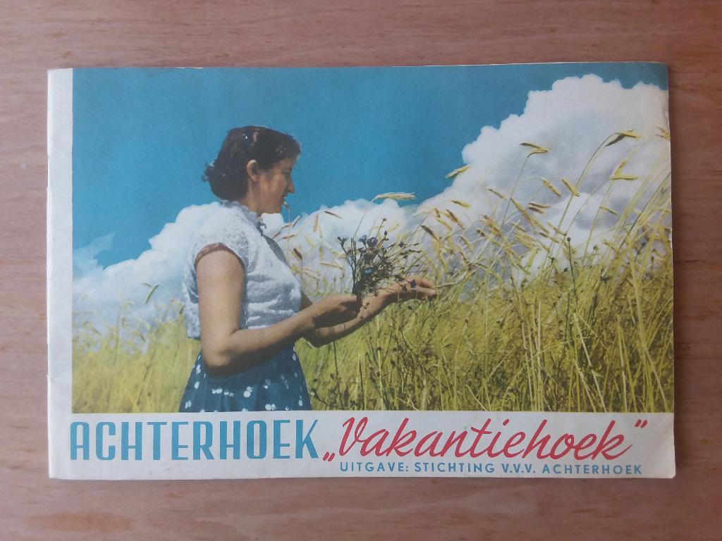 Achterhoek - vakantiehoek ong. 1960 uitgave vvv, Ophalen of Verzenden, Benelux, Brochure, Gelezen