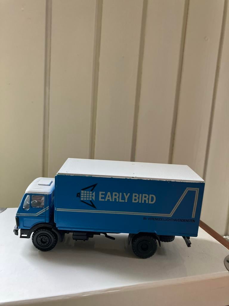 Miniatuur vrachtwagen Early Bird - Gedetailleerd model, Overige merken, Gebruikt, 1:50 of kleiner, Ophalen of Verzenden
