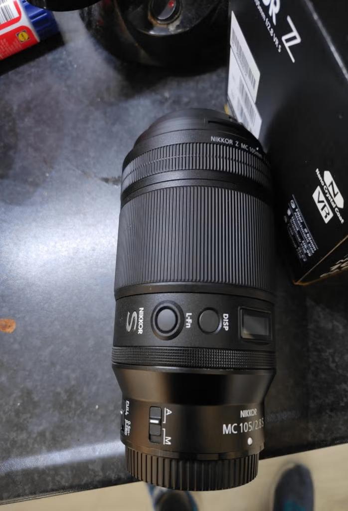Nikon Z MC 105mm f/2.8 VR S objectief, Audio, Tv en Foto, Fotografie | Lenzen en Objectieven, Ophalen, Zo goed als nieuw, Macrolens