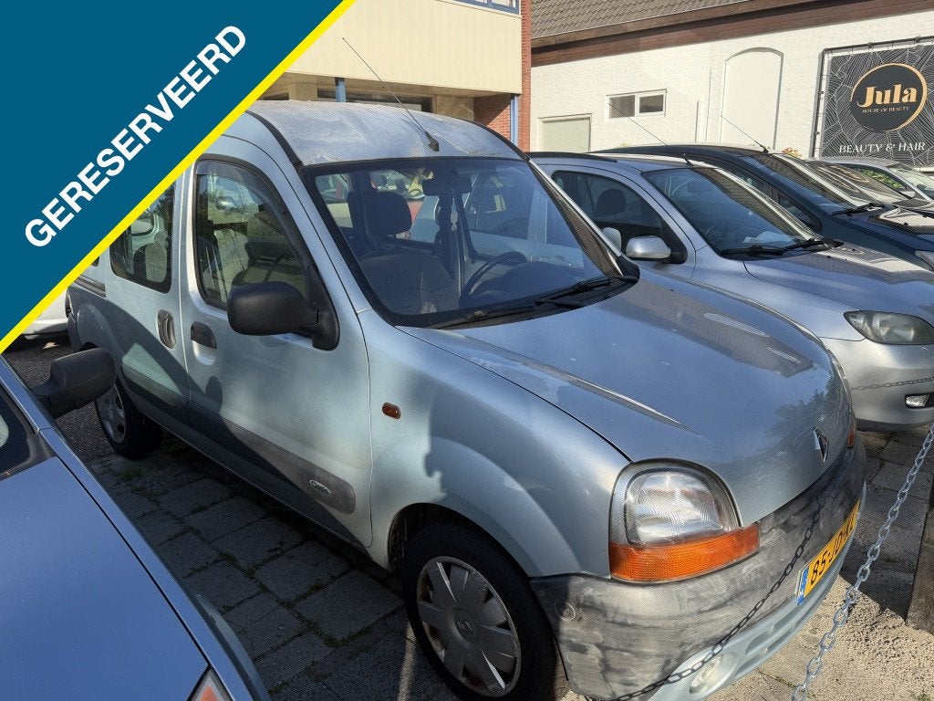 Renault Kangoo 1.2-16V AIRCO Apk:3-2027.lelijke auto...valt, 4 cilinders, Bedrijf, Handgeschakeld, Kangoo
