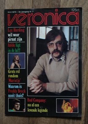 Blad Veronica - nr 7 - 1975, Ophalen of Verzenden, Gelezen, Algemeen