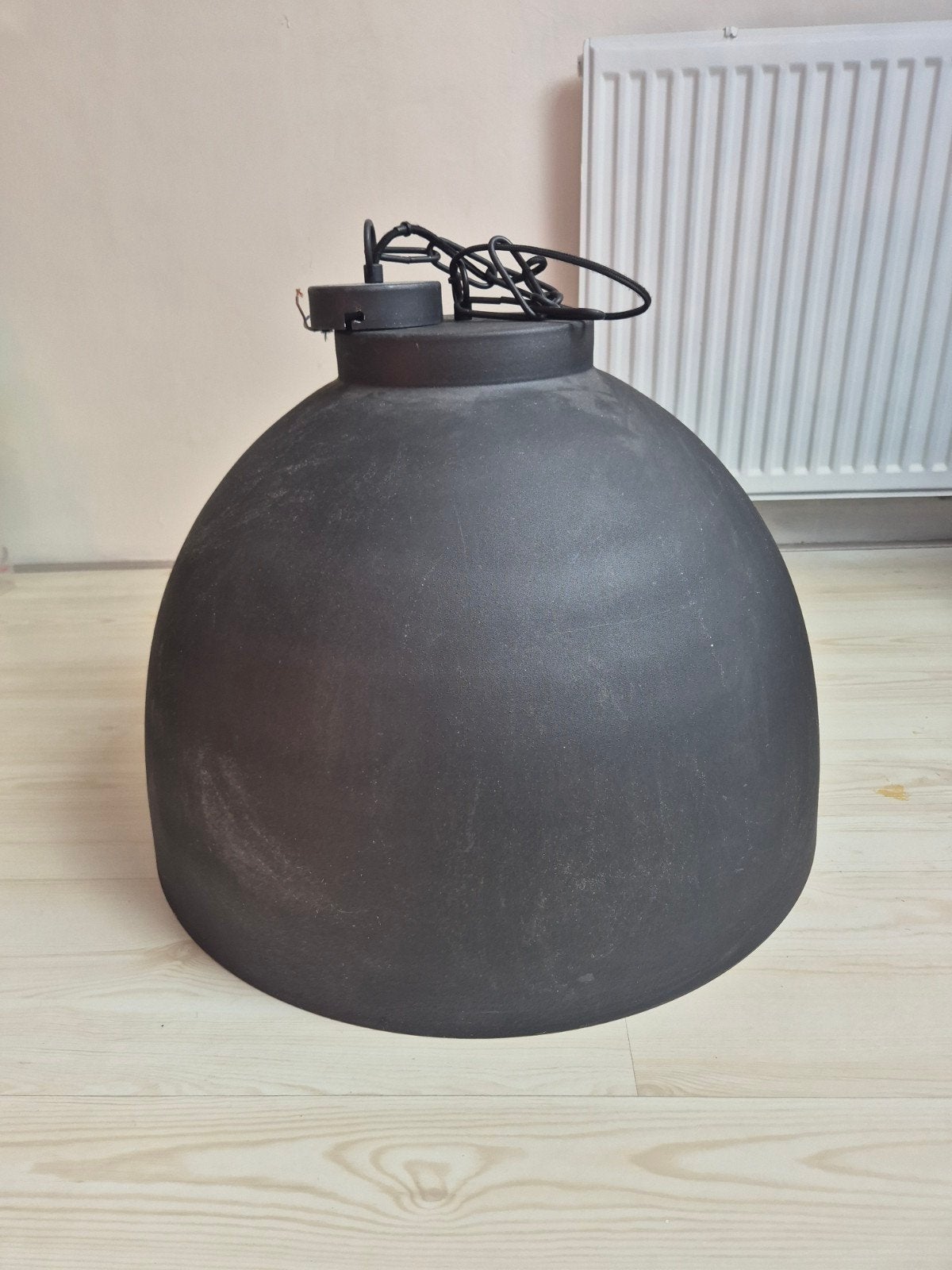 Mooie zwarte hanglamp - Gebruikt, Ophalen, Gebruikt, Metaal, Modern