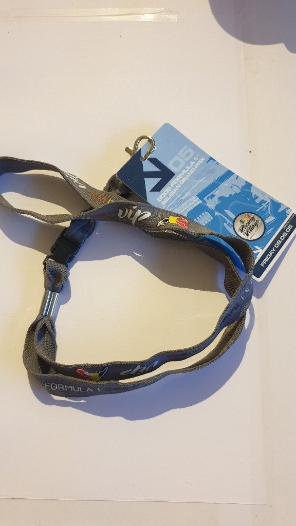 1241 2005 formula 1 belgie vip seatticket 0333, Verzenden, Nieuw, Auto