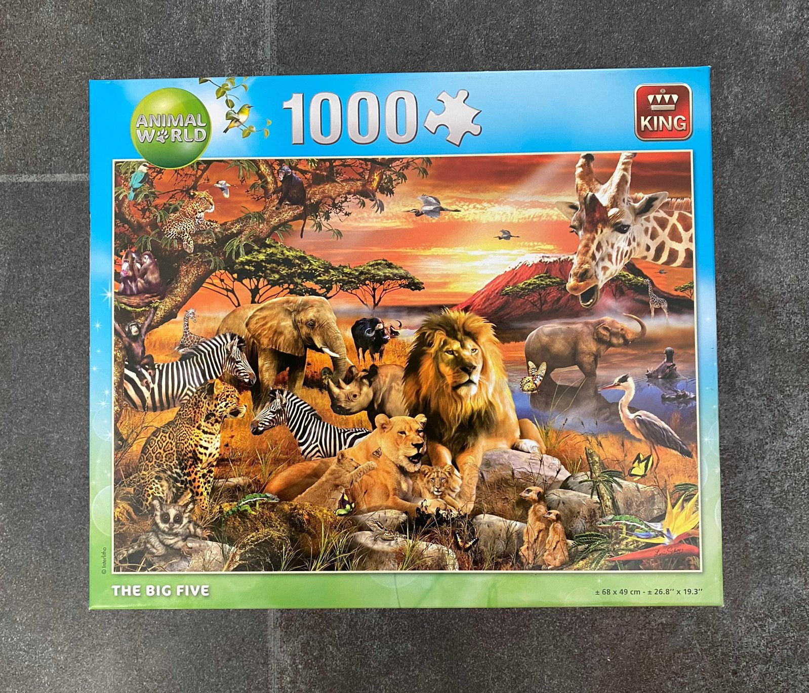Puzzel 1000 stukjes, Ophalen of Verzenden, 500 t/m 1500 stukjes, Zo goed als nieuw, Legpuzzel