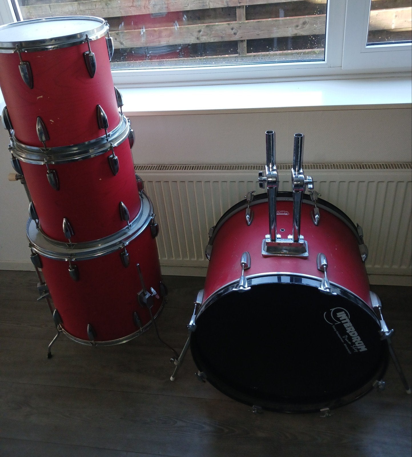 drumstel 22,16,13,12 inch, Muziek en Instrumenten, Ophalen, Gebruikt, Drums of Percussie