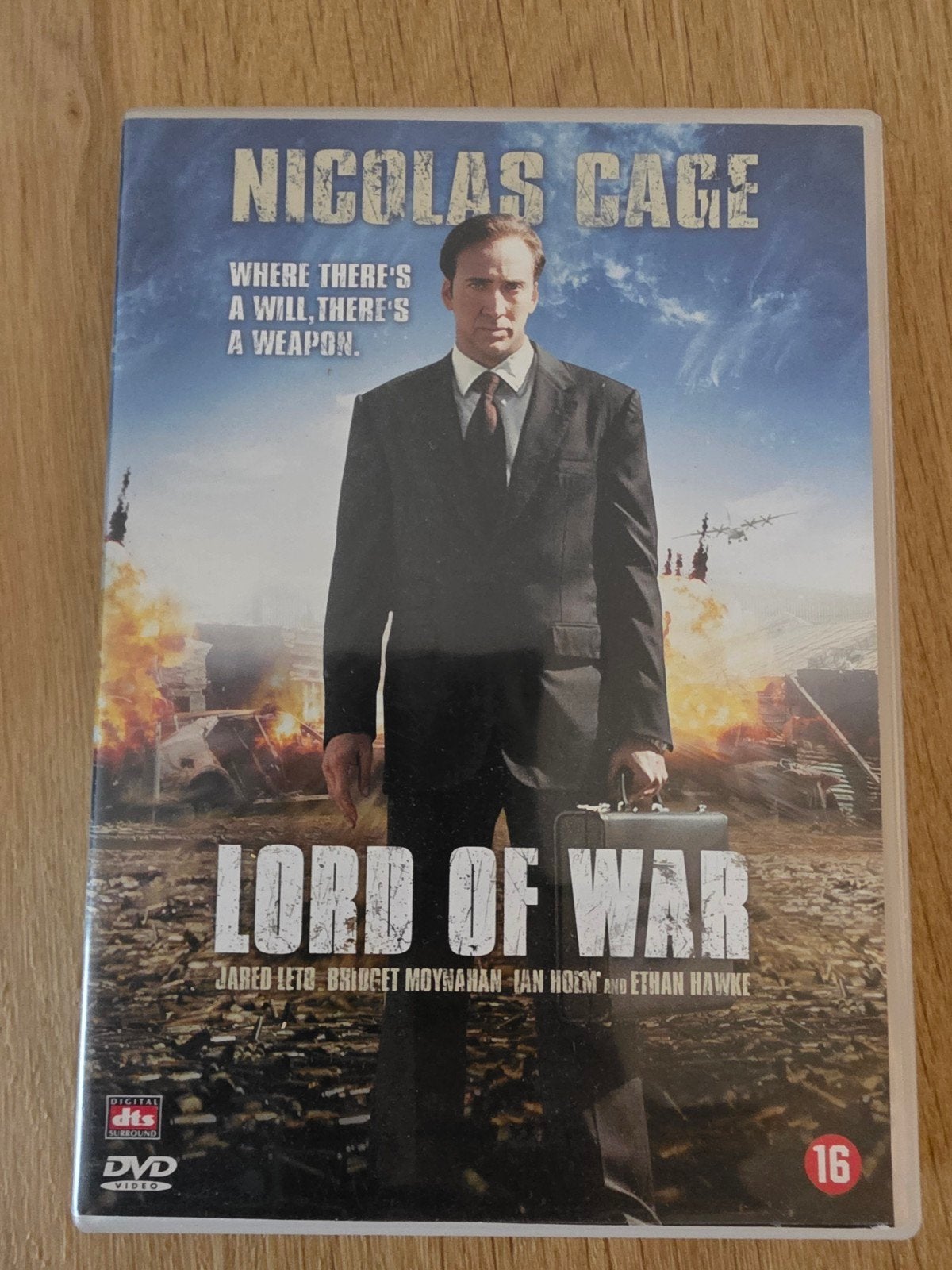 Lord of War DVD - Actiethriller met Nicolas Cage, Vanaf 16 jaar, Nederlands, Actiethriller, Ophalen of Verzenden