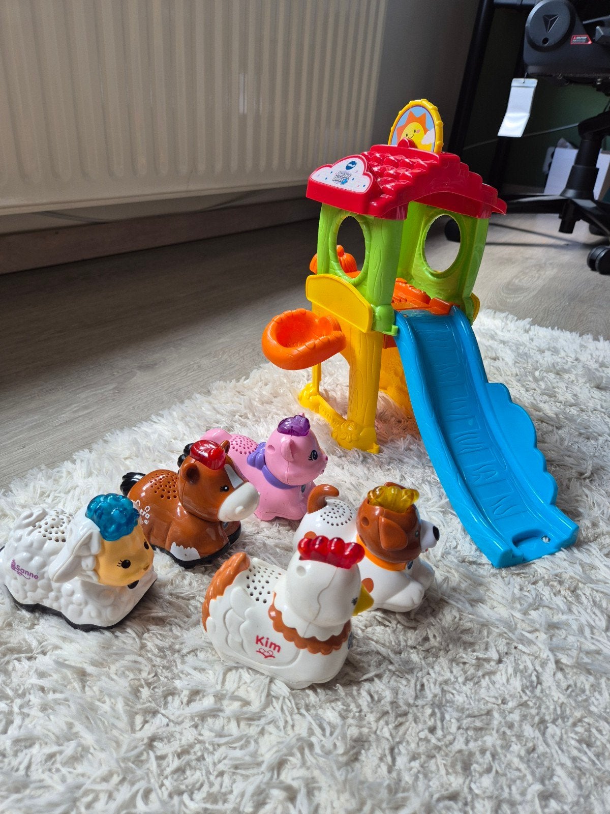 Vtech Zoef Zoef Dieren Kippenhok met extra boerderijdieren, Ophalen, Gebruikt, Jongen of Meisje