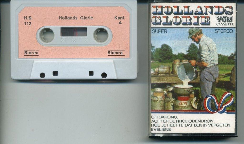 Hollands Glorie 12 nrs cassette ZGAN, Cd's en Dvd's, Cassettebandjes, 1 bandje, Ophalen of Verzenden, Zo goed als nieuw, Origineel