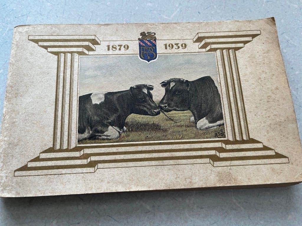 Catalogus Friesch rundvee-stamboek Leeuwarden 1939, Ophalen of Verzenden, Gelezen, Catalogus