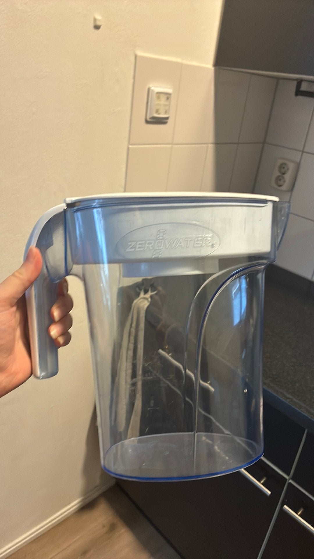 ZeroWater kan, Ophalen, Gebruikt