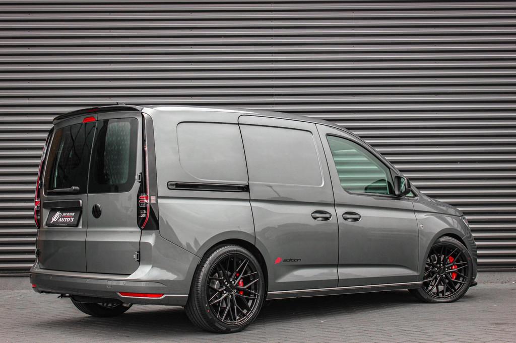 Volkswagen Caddy Cargo 2.0 TDI DSG 122PK / JB- EDITION / LED, Auto's, Bestelauto's, Zwart, 4 cilinders, Volkswagen, Bedrijf